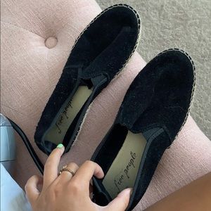 Free people espadrilles. size 37. barely worn.